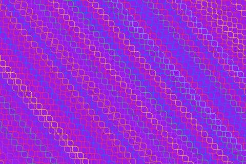 Abstract digital pattern with vibrant purple and pink colors Stock Illustration