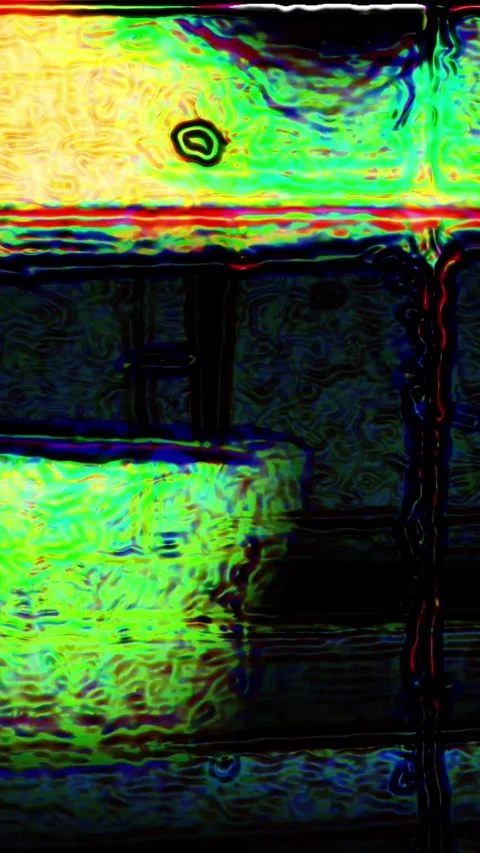 Abstract Digital Patterns 4K Vertical Video Loop Stock Footage 317416583