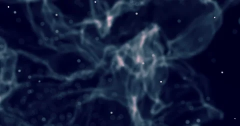 Abstract digital perfectly seamless loop of smoke slowly floating Stock Footage 52288065