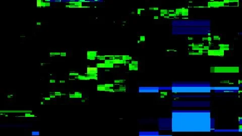 Abstract Digital Pixel Dots Noise Glitch Error. Stockillustratie