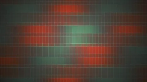 Abstract digital pixel grid background with colorful shifting glitch line p.. Stock Footage 346326664