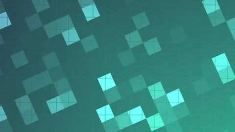 Abstract Digital Pixel Matrix Motion Background for Technology and Innovation Stock Footage 315401716