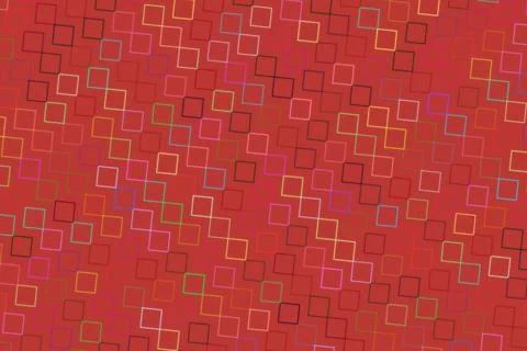 Abstract digital pixel pattern with colorful squares and dots Stock Illustration