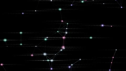 Abstract Digital Plexus Network Animation 库存影片 341458207