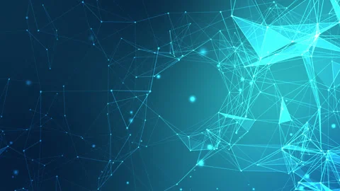 Abstract Digital Plexus Technology Background 스톡 동영상 295277557
