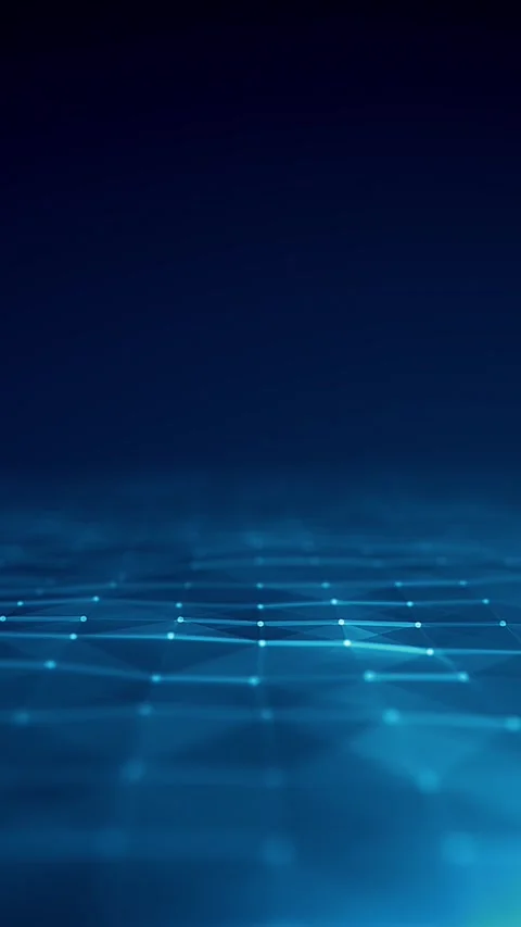 Abstract Digital Plexus Technology Background Loop Stock Footage 332236212