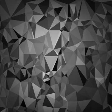Abstract Digital Polygonal Grey Background Abstract Digital Polygonal Grey... Stock Photos