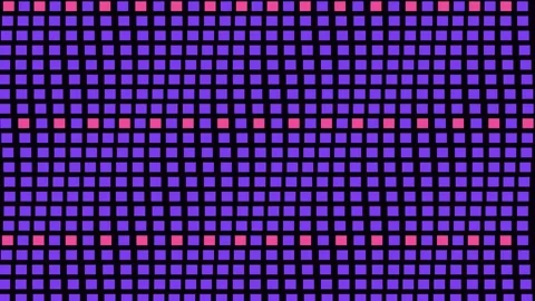Abstract digital purple seamless grid background texture for modern tech desi Stock Footage 342522740