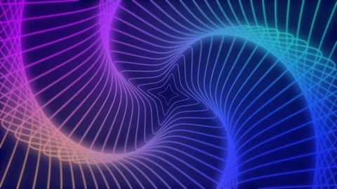 Abstract digital purple wave background Stock-Footage 155191567