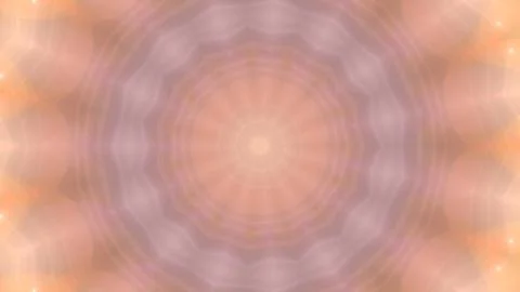 Abstract Digital Radial Pattern with Soft Warm Glowing Light Effects Stockillustratie