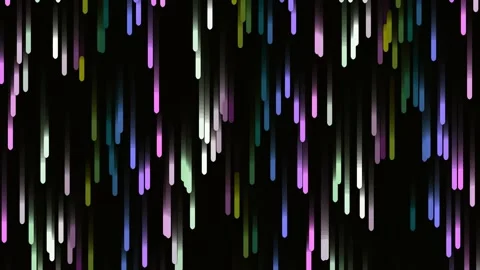 Abstract digital rain curtain effect background for futuristic technology d.. Stock Footage 342203544
