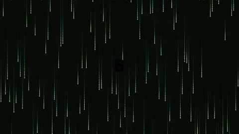 Abstract digital rain effect, flowing vertical lines background for technol.. Stock Footage 342093665