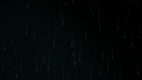 Abstract Digital Rain Falling Down Background Animation. Stock Footage 340510903