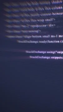 Abstract digital screen with blurred lines of code, symbolizing cybersecurity Illustrazione stock