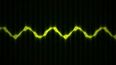 Abstract digital sine wave equalizer background for modern technology visua.. Stock Footage 339793286