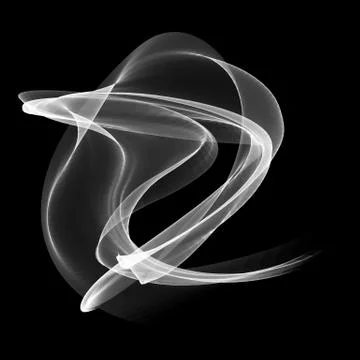 Abstract digital smoke cloud Stock Illustration