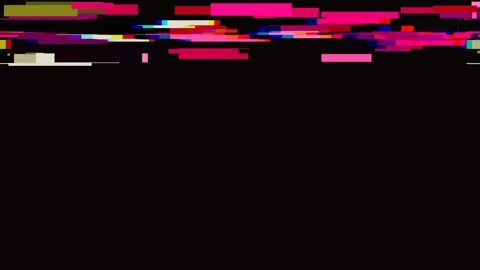 Abstract digital spectrum data bars background technology glitch equalizer .. Stock Footage 342203547