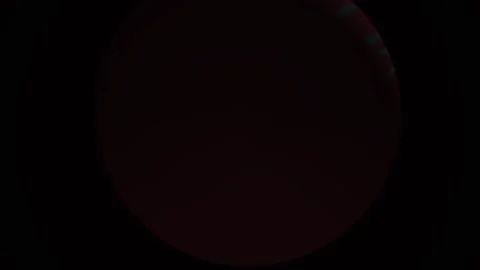 Abstract Digital Sphere with Glowing Circuitry Patterns Rotating in Dark Spac Stock Footage 340511160