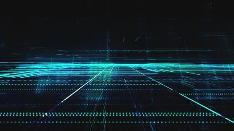 Abstract digital structure 스톡 일러스트