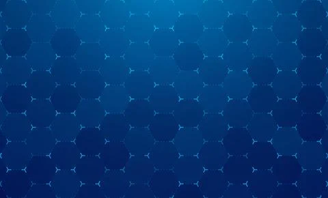 Abstract digital tech hexagonal mesh 스톡 일러스트