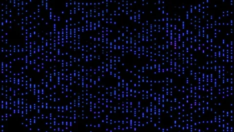 Abstract digital tech technology background. Blue cyber, futuristic, big data Stock Footage 320678441