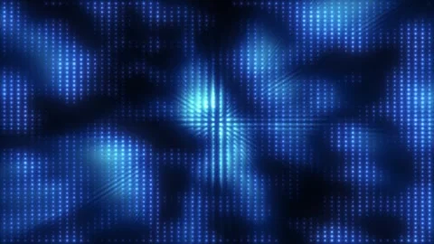 Abstract digital tech technology background. Blue cyber, futuristic, big data 動画素材 320678546