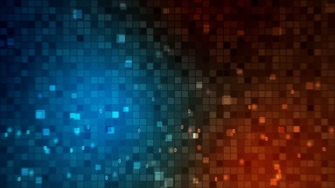 Abstract digital technology animation. Stock Footage 104923813