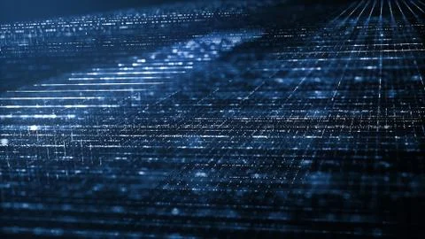 Abstract digital technology background concept. Stock Illustration