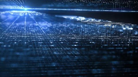 Abstract digital technology background concept. Stock Illustration