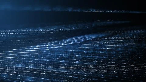 Abstract digital technology background concept. Stock Illustration