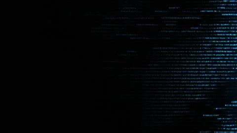 Abstract digital technology Background with data, counting and numbers. Stock Footage 98423117
