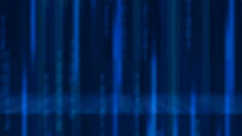 Abstract digital technology Background with data, counting and numbers in Stock Footage 116764017