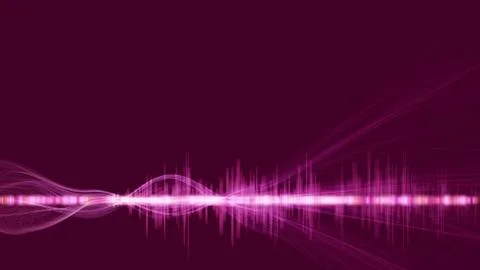 Abstract digital technology background. Futuristic sci-fi user interface conc Stock Illustration