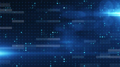 Abstract digital technology background. Gitch interface. Futuristic cyberspace. Stock Footage 244423364