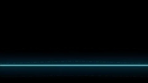 Abstract digital technology background with a horizontal glowing light line.. Stock Footage 343611640