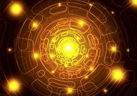 Abstract digital technology background Stock Illustration