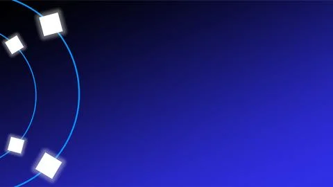 Abstract Digital Technology Background with Light Effects. Stock Illustration