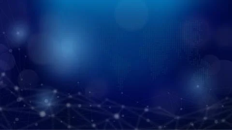 Abstract digital technology background world map for presentation 스톡 일러스트