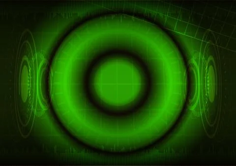 Abstract digital technology color background. Stock Illustration