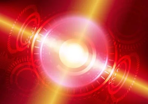 Abstract digital technology color background. Stock Illustration