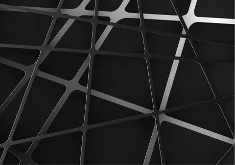 Abstract digital technology future metal grey space background template vecto Stock Illustration