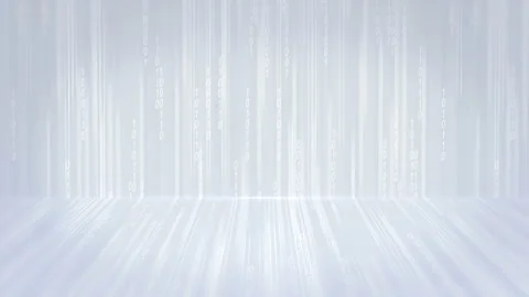 Abstract digital technology light Background with data, counting and numbers in Stock Footage 113052983