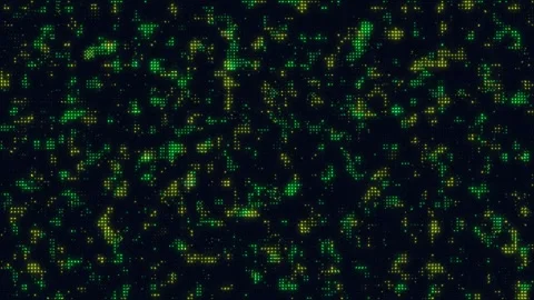 Abstract digital technology matrix background Computer. 4K. Stock Footage 255503137