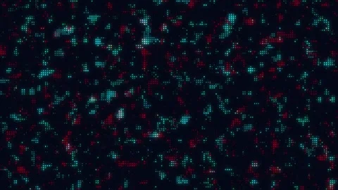 Abstract digital technology matrix background Computer. 4K. Stock Footage 255503159