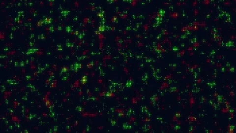 Abstract digital technology matrix background Computer. 4K. Stock Footage 255503160