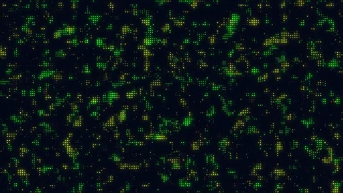 Abstract digital technology matrix background Computer. 4K. Stock Footage 255503166