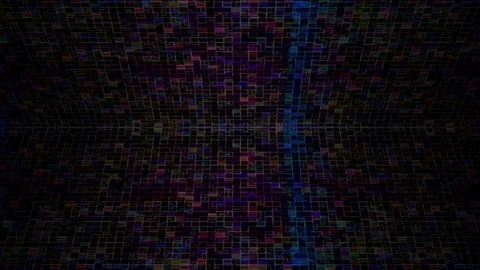Abstract Digital Technology noise Background, Lines running Stock-Footage 105601413