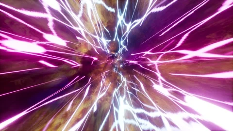 Abstract digital tunnel. Stock Footage 144474914