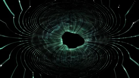 Abstract Digital Tunnel Stock Footage 289126503