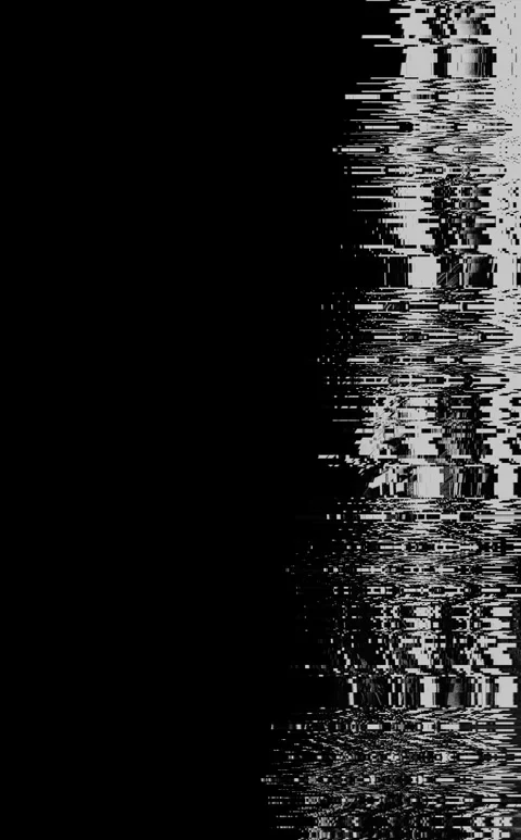 Abstract Digital Vhs glitch animation transition overlay effect Stock Footage 285302613